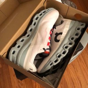 On Running Cloudmonster Frost Surf Running Shoes Size 13 New